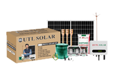 UTL ShineX 3.2kW On-Grid Rooftop Solar Kit with Mono DCR Panels