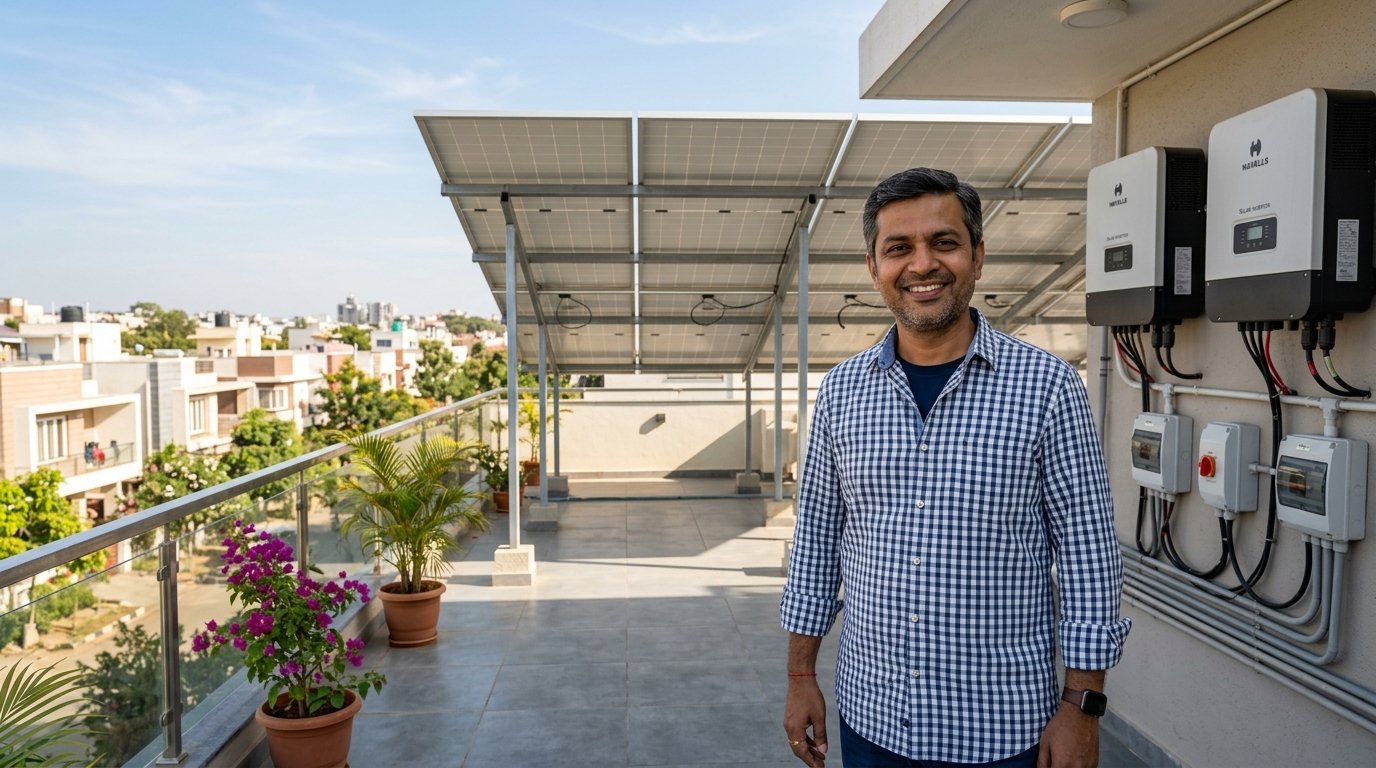 Rajesh Sharma Solar Testimonial